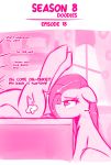  ... 2018 depression dialogue english_text equine female feral friendship_is_magic horse jcosneverexisted lying mammal my_little_pony on_back pink_theme pinkamena_(mlp) pinkie_pie_(mlp) pony rainbow_dash_(mlp) text 