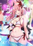  bikini cleavage eve.ch eve_valerne horns kimura_neito swimsuits tagme tail underboob wet wings 