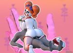  3d_(artwork) animatronic baby_(fnafsl) breasts butt digital_media_(artwork) duo female five_nights_at_freddy&#039;s hair hi_res human human_on_humanoid humanoid machine male male/female mammal not_furry penis ring robot sex sister_location video_games 