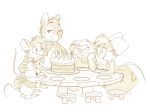  2018 anthro birthday_cake bow cake candle clothed clothing cynthia_brisby dress female fire food fur group hair jonas male mammal martin_brisby mouse mrs._brisby open_mouth plate rodent smile table teresa_brisby the_secret_of_nimh timothy_brisby whiskers young 