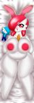  big_breasts blush breasts bunny_ears_(disambiguation) doll female gardevoir humanoid looking_at_viewer nintendo nude pok&eacute;mon pok&eacute;mon_(species) pussy red_eyes solo thick_thighs video_games 