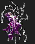  3d_(artwork) anthro crying cum cum_everywhere cum_on_self digital_media_(artwork) dragon feet floating hi_res holding_penis male messy open_mouth penis purple_scales scales scalie sdx3 simple_background solo tapering_penis tears 