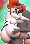  animatronic baby_(fnafsl) breasts butt duo female five_nights_at_freddy&#039;s hair hi_res human human_on_humanoid humanoid machine male male/female mammal not_furry penis ring robot sex sister_location video_games 