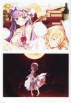  blood bloomers dress erect_nipples gekidoku_shoujo ke-ta kirisame_marisa naked patchouli_knowledge remilia_scarlet sheets tagme touhou wings 