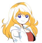  blue_eyes mona_(warioware) nintendo orange_hair tagme 