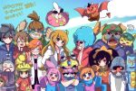  blue_eyes mona_(warioware) nintendo orange_hair tagme wario warioware 