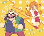  blue_eyes cutie-png mona_(warioware) nintendo orange_hair tagme warioware 