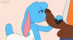  2018 all_fours animated anthro arched_back balls bedroom_eyes bent_penis biped black_eyes black_hooves black_nose blue_bottomwear blue_clothing blue_fur blue_tail blush brown_balls brown_body brown_glans brown_penis brutus_(whygena) caprine clothed clothed_sex clothing digital_drawing_(artwork) digital_media_(artwork) duo ear_piercing erection eyelashes faceless_male female female_focus flat_chested floppy_ears fur glans half-closed_eyes head_tuft hooves humanoid_penis iyana licking loop male male/female mammal oral orange_clothing orange_topwear pants pants_down partially_clothed penis penis_grab penis_lick piercing pink_tongue seductive sex sheep shirt side_view simple_background small_waist snout solo_focus tan_background tongue tongue_out toony uncut url vertical_bar_eyes white_clothing white_topwear whygena 