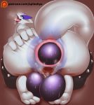 ahegao anal anal_penetration anthro bbd big_butt breath butt clothing drooling egg female gaping gaping_pussy hand_on_butt hi_res legendary_pok&eacute;mon legwear looking_back looking_pleasured lugia nintendo open_mouth peeing penetration pok&eacute;mon pok&eacute;mon_(species) pussy saliva smile solo thick_thighs thigh_highs tongue tongue_out urine video_games 