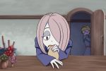  2girls animated animated_gif cum fellatio little_witch_academia lotte_jansson multiple_girls mushroom oral penis sucy_manbavaran tagme 