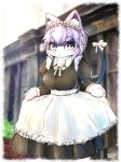  anthro clothing feline female hair maid_uniform mammal swimsuit tetto uniform 