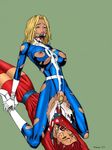  crossover dc deuce fantastic_four freedom_fighters invisible_woman marvel miss_america sue_storm 