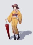  kimono megane mobu_(wddtfy61) tagme umbrella 