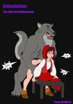  big_bad_wolf little_red_riding_hood panze tagme 