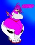  absurd_res anthro big_breasts breasts cleavage clothed clothing digital_media_(artwork) drinking drunk echidna falconpawnch7 female hi_res julie-su mammal monotreme sitting solo sonic_(series) video_games 