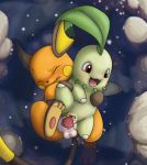  balls chikorita clitoris cum cum_in_pussy cum_inside duo erection eyes_closed female feral from_behind_position happy interspecies male male/female mammal nintendo nude open_mouth penis pok&eacute;mon pok&eacute;mon_(species) pussy raichu rodent sex smile tongue tricksta vein video_games 