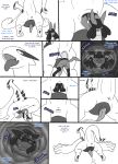  anal_vore anus canine comic invalid_tag larger_male legendary_pok&eacute;mon livinlovindude lucario lugia male male/male male_pred male_prey mammal monochrome nintendo pok&eacute;mon pok&eacute;mon_(species) simple_background size_difference smaller_male text video_games vore 