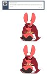  2018 anthro averyshadydolphin big_breasts breasts cleavage clothed clothing eliza_(averyshadydolphin) eyewear female fur hair hat jacket lagomorph leotard long_ears long_hair mammal pink_fur rabbit red_hair solo sunglasses sweat 