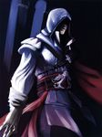  artist_request assassin's_creed_(series) assassin's_creed_ii belt cape ezio_auditore_da_firenze gloves hood male_focus solo 