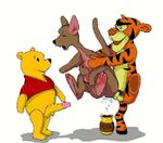  disney kanga pooh tigger winnie_the_pooh 