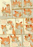  ... 2018 ambus_(grimart) anthro canine claws comic dialogue duo english_text eyes_closed fur grimart lycanroc male mammal midday_lycanroc midnight_lycanroc mindes_(grimart) monochrome nintendo open_mouth orange_and_white pok&eacute;mon pok&eacute;mon_(species) simple_background sketch smile speech_bubble standing text video_games 