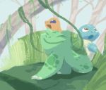  2014 3_toes ambiguous_gender animated anthro beady_eyes bedupolker biped blue_eyes blue_skin brown_eyes bulbasaur charmander cinemagraph claws cute digital_media_(artwork) digital_painting_(artwork) eyes_closed falling_leaves feral flora_fauna forest grass green_skin green_spots group happy leaf looking_up loop multicolored_skin nature nintendo open_mouth open_smile orange_skin outside plant plant_tentacles pok&eacute;mon pok&eacute;mon_(species) quadruped reptile scalie shadow sky smile spots spotted_skin squirtle standing starter_trio surprise tan_skin tentacles toe_claws toes toony tree two_tone_skin video_games vine_tentacles vines walking white_claws 