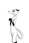  ambiguous_gender anthro digital_media_(artwork) dragonweirdo fur mammal marsupial opossum simple_background solo standing teeth white_background 