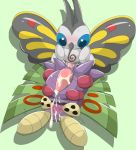  2015 beautifly blush cum cum_inside duo dustox male male/male nintendo open_mouth penetration pok&eacute;mon pok&eacute;mon_(species) simple_background sweat type video_games 