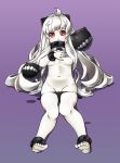  alto-00 breast_hold feet kantai_collection northern_ocean_hime panty_pull pussy 