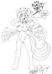  2018 anthro anthrofied aroused black_and_white blush breasts clothed clothing digitigrade equine exercise female friendship_is_magic hi_res hypnosis kandlin kanji leotard mammal mind_control monochrome muscular my_little_pony nipple_bulge one-piece_swimsuit pegasus rainbow_dash_(mlp) simple_background smile solo surprise sweat swimsuit white_background wings 