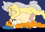  blush bui buizel cum cum_inflation fan_character flatcolor hades_the_typhlosion inflation inside male male/male nintendo penis pok&eacute;mon pok&eacute;mon_(species) sleeping tent typhlosion video_games wildwolfproduction 