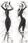  absurd_res butt dakimakura_design featureless_crotch five_nights_at_freddy&#039;s five_nights_at_freddy&#039;s_2 hi_res humanoid looking_at_viewer lying marionette_(fnaf) namygaga not_furry on_back puppet_(fnaf) solo video_games 