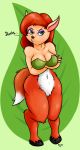  animal_humanoid big_breasts breasts canine cervine clothed clothing crossed_arms elora eyeshadow female grandpaced hi_res hooves humanoid hybrid looking_at_viewer makeup mammal navel pointy_ears pouting satyr simple_background solo spyro_the_dragon video_games 