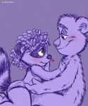  &lt;3 anthros bear bear_and_raccoon blush cartoon_fanart coco_and_fozzie coco_raccoon cuddling cute_couple disney female fozzie_and_coco fozzie_bear invalid_tag lollidoodle00 love male male/female mammal muppets nightmonster123 procyonid raccoon romantic seductive sex 