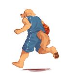  2017 anthro barefoot basketball canine clothed clothing dog fully_clothed looking_at_viewer lower male mammal pawpads paws shorts simple_background solo white_background 