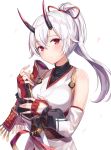  ale_nqki armor fate/grand_order horns japanese_clothes sword tomoe_gozen_(fate/grand_order) 