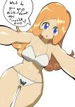  blue_eyes lingerie mona_(warioware) nintendo orange_hair tagme underwear warioware 