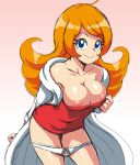  blue_eyes mona_(warioware) nintendo orange_hair panty tagme warioware 