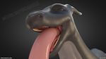  2018 3d_(artwork) cetacean deep_throat digital_media_(artwork) dragon drake_(disambiguation) fellatio feral mammal marine open_mouth oral sex swallowing tasuric teeth throat tongue 