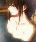  bathing chitanda_eru hyouka naked nipples onsen 