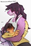  ... ambiguous_gender blush deltarune digital_media_(artwork) duo female female/ambiguous ghen_(artist) human kris_(deltarune) mammal muscular muscular_female reptile scalie susie_(deltarune) video_games 