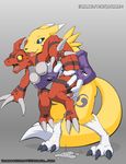  darknek0gami digimon guilmon renamon rule_63 