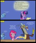  2018 dialogue discord_(mlp) draconequus english_text equine feathers female friendship_is_magic horn horse letter loose_feather male mammal my_little_pony pinkie_pie_(mlp) pony quill strebiskunk text trixie_(mlp) twilight_sparkle_(mlp) unicorn 