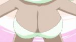  1girl animated animated_gif bounce bouncing_breasts breasts cleavage costume head_out_of_frame kurokami_medaka large_breasts medaka_box solo 