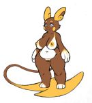  2018 3_toes 4_fingers alolan_raichu anthro anthrofied belly big_breasts biped blue_eyes breasts brown_fur brown_nose brown_pussy brown_tail cheek_spots cheek_tuft colored_sketch dakkpasserida deep_navel digital_drawing_(artwork) digital_media_(artwork) eyebrows eyelashes female front_view full-length_portrait fur gloves_(marking) long_tail mammal markings multicolored_fur navel nintendo nipples nude on_tail overweight overweight_female pok&eacute;mon pok&eacute;mon_(species) pok&eacute;morph portrait pussy regional_variant shiny_pok&eacute;mon short_stack simple_background smile solo standing suntan tan_line thick_thighs toeless_(marking) toes toony tuft two_tone_eyes two_tone_tail video_games white_background white_fur wide_hips yellow_eyes yellow_fur yellow_nipples yellow_tail 