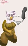  animal_genitalia animal_penis anthro avian beak belly big_belly breasts butt cum equine_penis feathered_wings feathers female friendship_is_magic gilda_(mlp) gryphon inflation j5furry my_little_pony nipples nude penis solo wings 