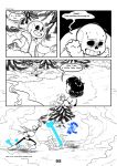  2018 ambiguous_gender animated_skeleton bone c-puff clothed clothing comic english_text hi_res human male mammal not_furry papyrus_(undertale) protagonist_(undertale) sans_(undertale) skeleton speech_bubble teeth text undead undertale video_games 