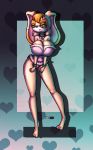  anthro big_breasts breasts cleavage clothed clothing female half-closed_eyes innocenttazlet lagomorph lingerie looking_at_viewer mammal rabbit solo sonic_(series) vanilla_the_rabbit 