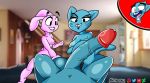  amazing_world_of_gumball anais_watterson anthro anthro_on_anthro balls big_balls big_penis breasts brother brother_and_sister butt cartoon_network cat feline female first_person_view group gumball_watterson huge_penis incest male male/female male_pov mammal mother mother_and_son nativefall nicole_watterson nipples nude parent penis sibling simple_background sister son the_amazing_world_of_gumball thick_thighs 