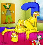  bart_simpson darkmatter marge_simpson tagme the_simpsons 